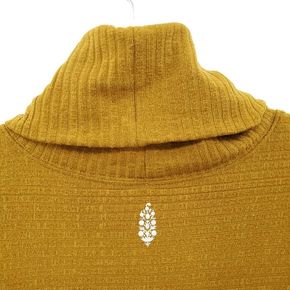 Free People FP Movement Can't Handle This Turtleneck M High Atlas Brown/Tan - Picture 13 of 16